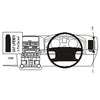 ClicOn No Holes Dash Mount for Volkswagen Touareg 03-09