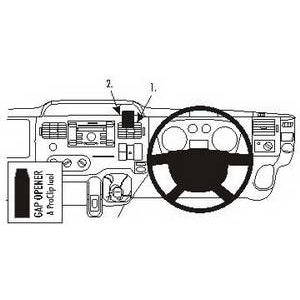 ClicOn No Holes Dash Mount for Ford Transit 07-13