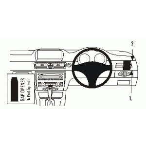 ClicOn No Holes Dash Mount for BMW 3 Series E90 05-12