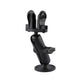 RAM B Size 1" Fishfinder Mount for the Lowrance Hook² Series (RAM-B-101-LO12)