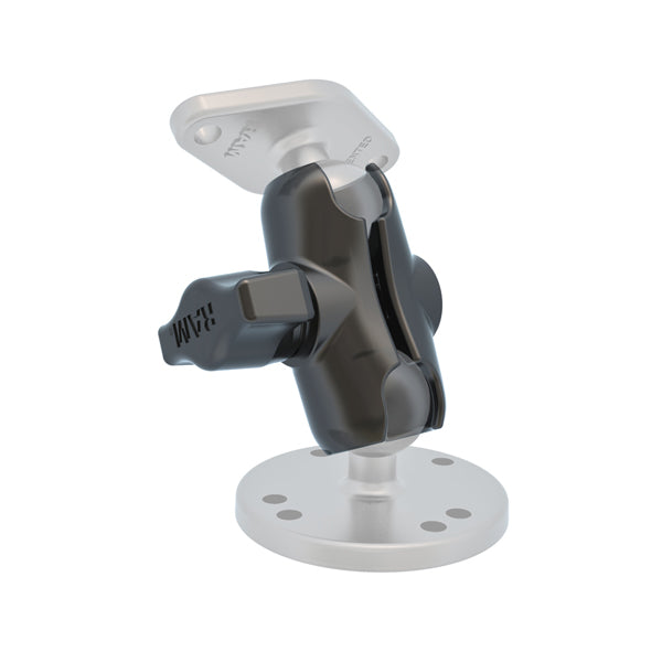 RAM Short Double Socket Arm for B Size 1" Balls (RAM-B-201U-A)