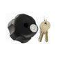 RAM Knob w/ Lock & 5/16"-18 Brass Hole C Size (RAM-KNOB5LU)