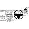 ClicOn No Holes Dash Mount for Nissan Micra 11-13