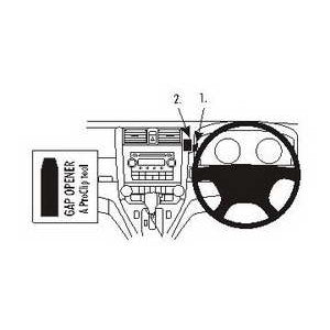 ClicOn No Holes Dash Mount for Honda CR-V 07-11