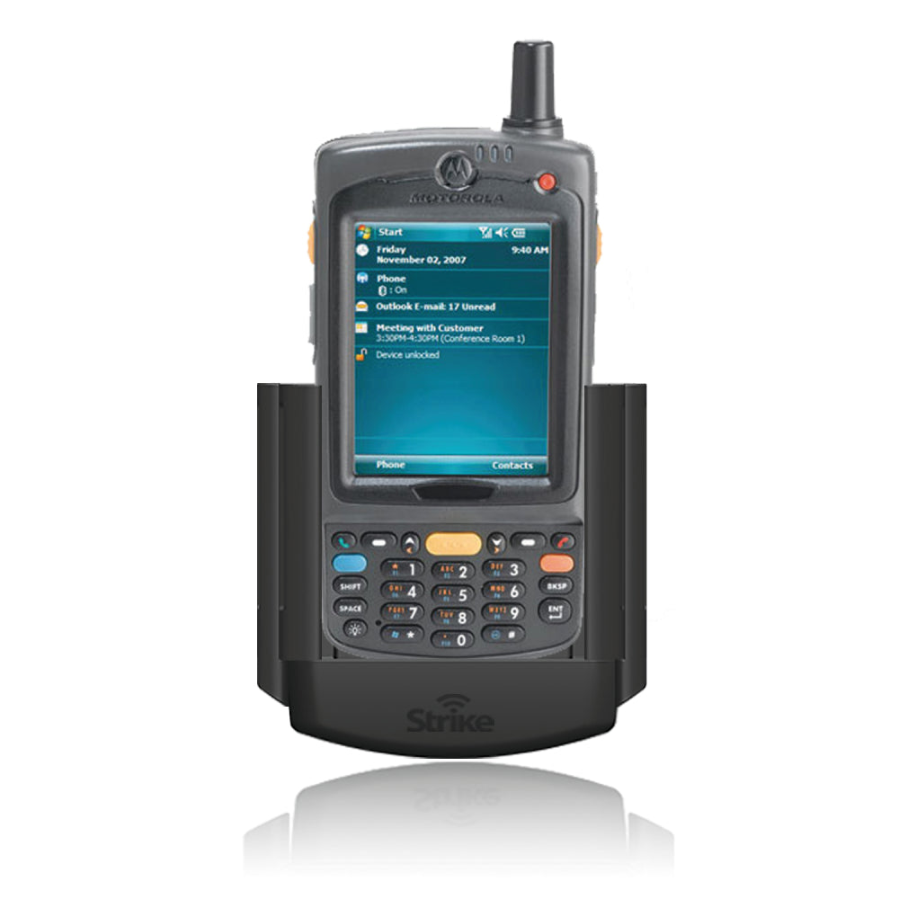 Motorola MC7596 with Extended Battery Car Cradle
