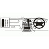 ClicOn No Holes Dash Mount for Daewoo Leganza 97-02