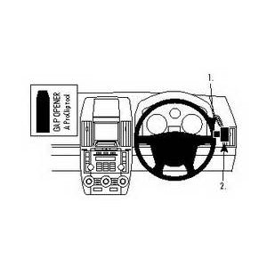 ClicOn No Holes Dash Mount for Land Rover Freelander 2 07-14