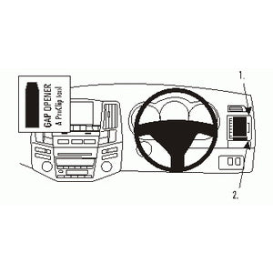 ClicOn No Holes Dash Mount for Lexus RX Series 04-09