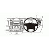 ClicOn No Holes Dash Mount for Fiat Ducato 07-14