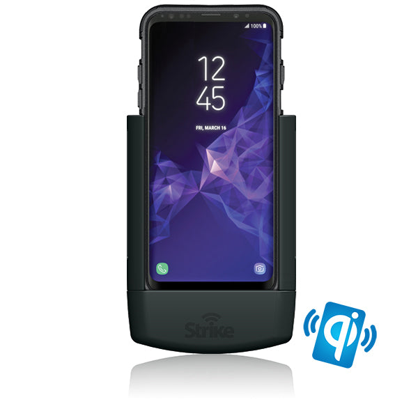 Samsung Galaxy S9 Plus Wireless Charging Car Cradle for Strike Rugged case