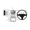 ClicOn No Holes Dash Mount for Suzuki SX4 07-10