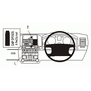 ClicOn No Holes Dash Mount for Volkswagen Touareg 03-09