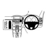ClicOn No Holes Dash Mount for Volvo S80 12-13