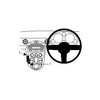 ClicOn No Holes Dash Mount for Mazda MX5 09-12
