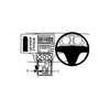 ClicOn No Holes Dash Mount for Mazda 6 08-12