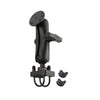 RAM 1.5" Ball Rail Mount with U-Bolt & AMPs Pattern (RAM-101U-CA1)