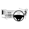 ClicOn No Holes Dash Mount for Renault Laguna 08-14