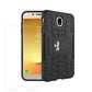 Strike Rugged Case with Tempered Glass Screen Protector for Samsung Galaxy J7 Pro