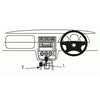 ClicOn No Holes Dash Mount for Mercedes Benz M-Class 98-00