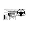 ClicOn No Holes Dash Mount for Audi A6 11-14