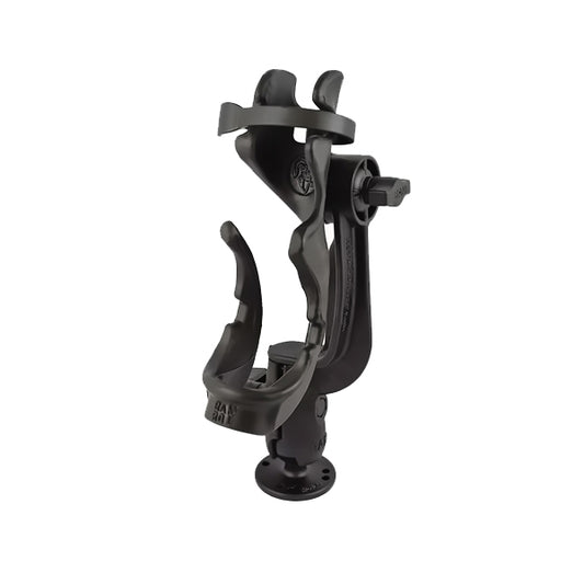 RAM ROD 2000 Fishing Rod Holder with Revolution Socket System and Round Flat Base (RAM-114-RBU)