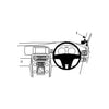 ClicOn No Holes Dash Mount for Volvo V60 / S60 11-14