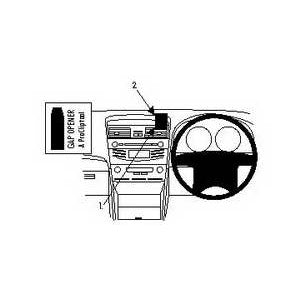 ClicOn No Holes Dash Mount for Toyota Aurion 07-12