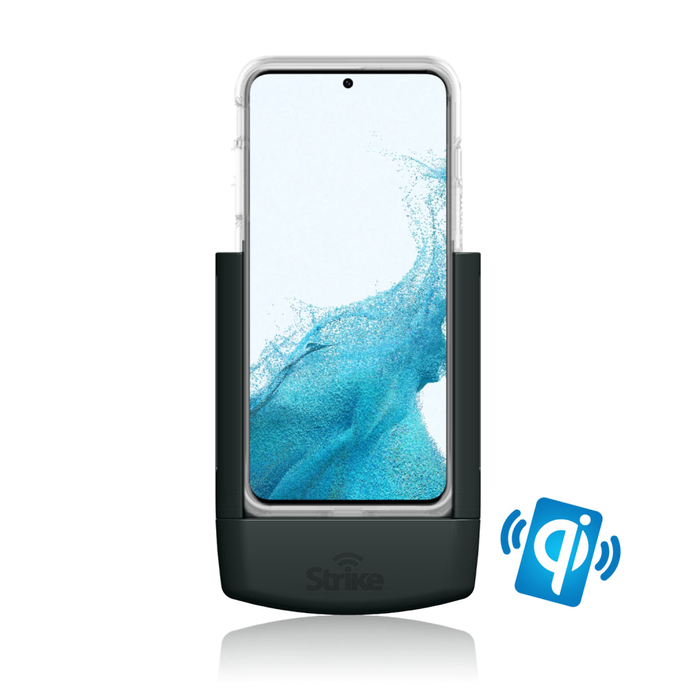 Samsung Galaxy S22 Wireless Charging Car Phone Holder with Strike Case DIY