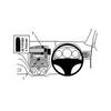 ClicOn No Holes Dash Mount for Subaru Forester 08-12