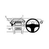 ClicOn No Holes Dash Mount for Volkswagen Amarok 11-14