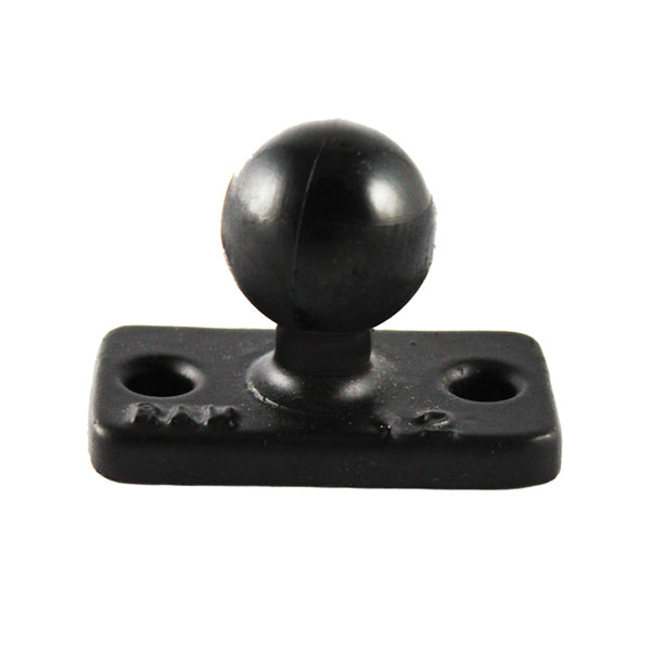 RAM B Size 1" Ball and Rectangular Plate with 1.5" 2-Hole Pattern (RAM-B-202U-12)